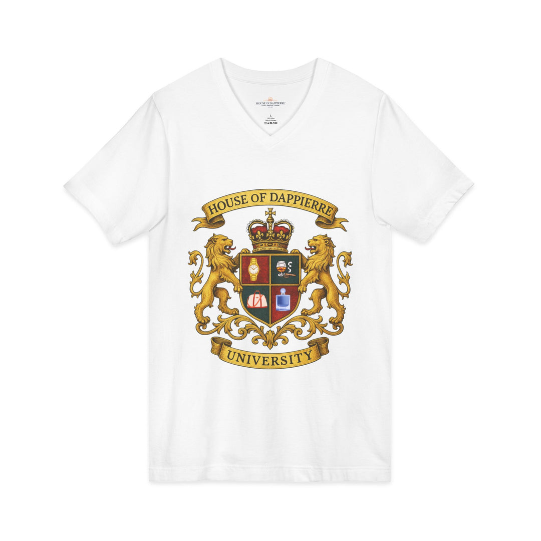 House of Dappierre University V‑Neck Tee