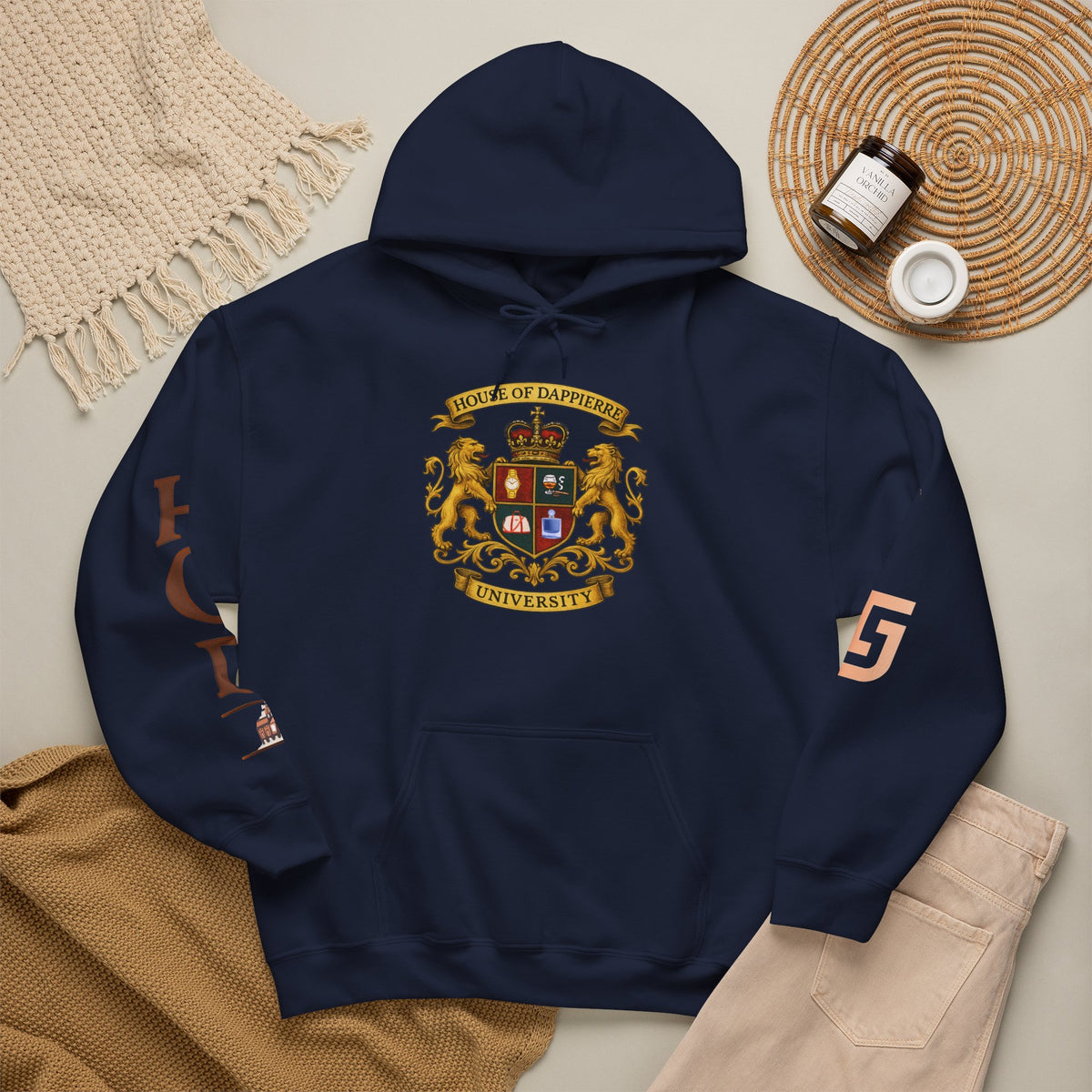 House of Dappierre University Hoodie Pullover