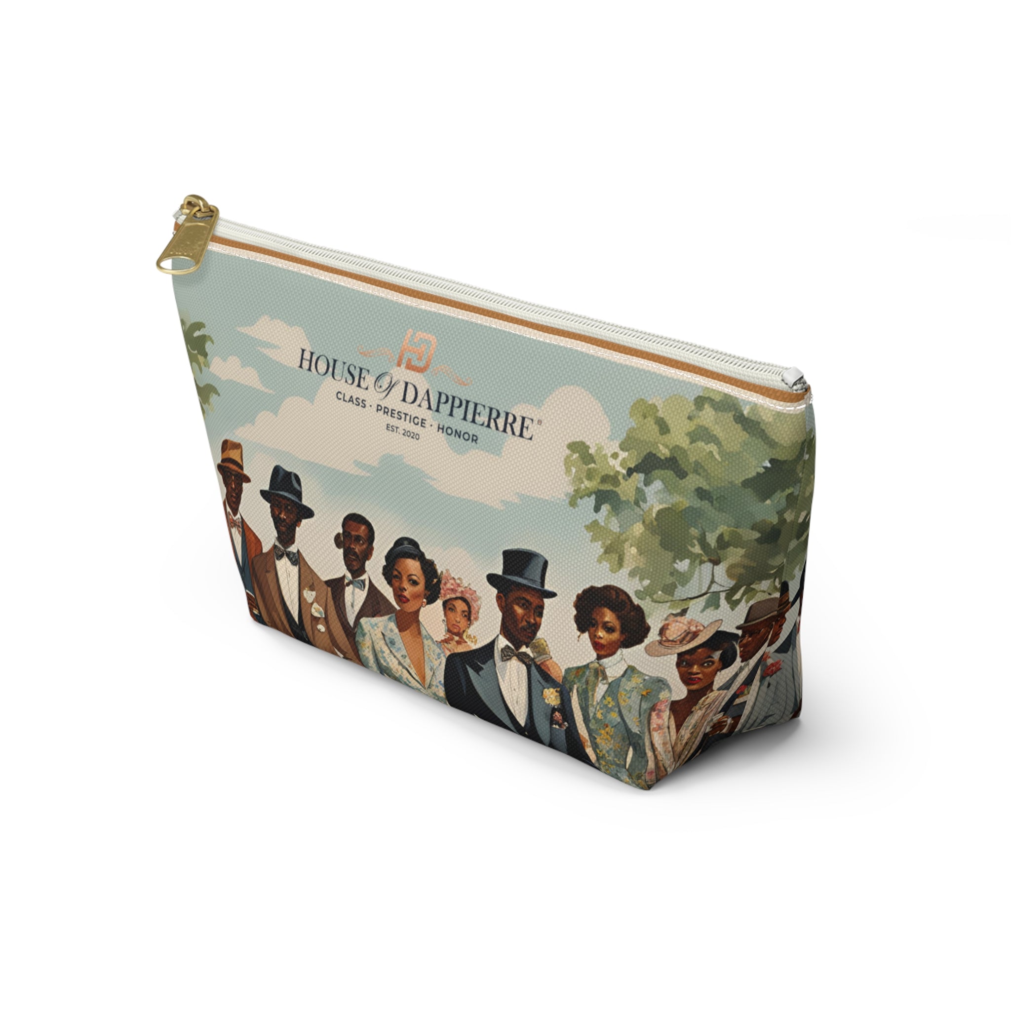 House of Dappierre Vintage Dapper Makeup Accessory Pouch