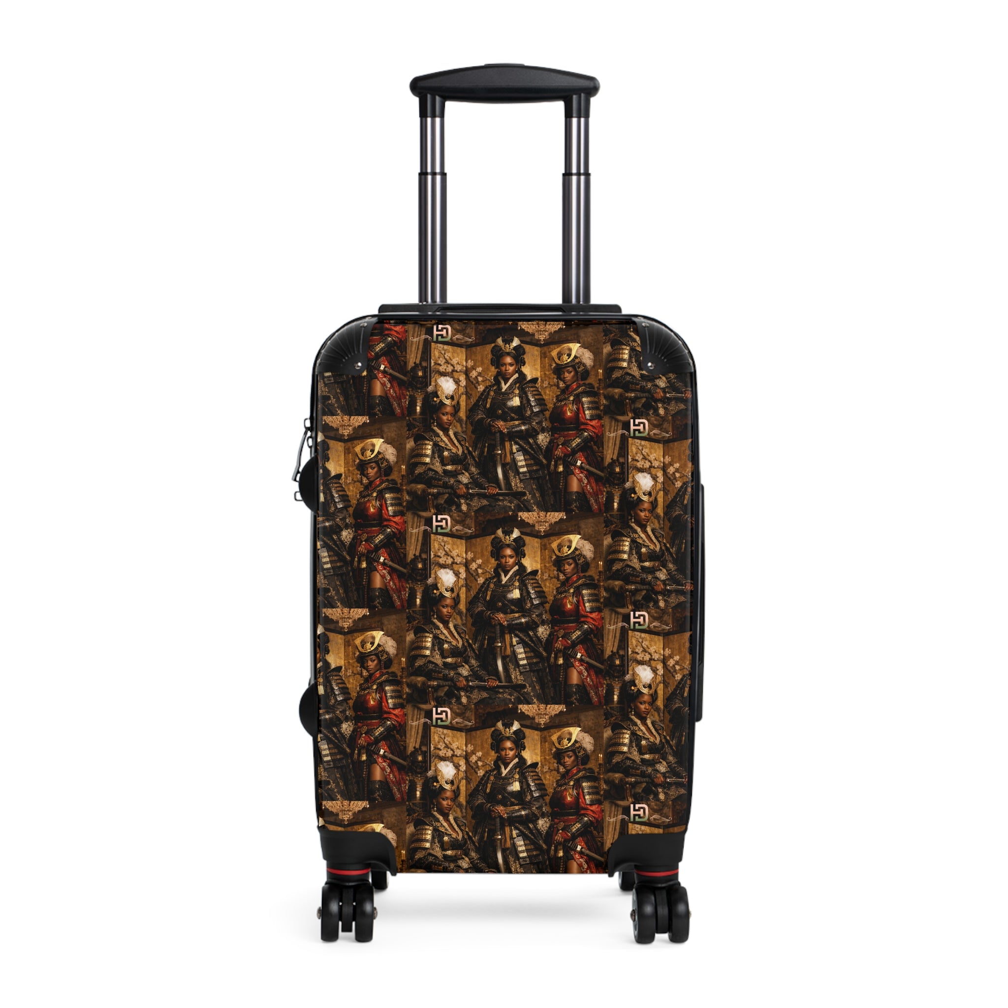 House of Dappierre EVERYDAY Collection Black Samurai Suitcase