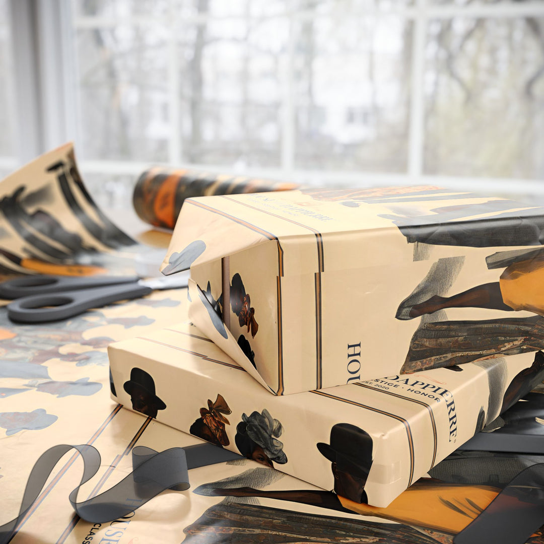 House of Dappierre EVERYDAY Abstract Marbled Gift Wrap