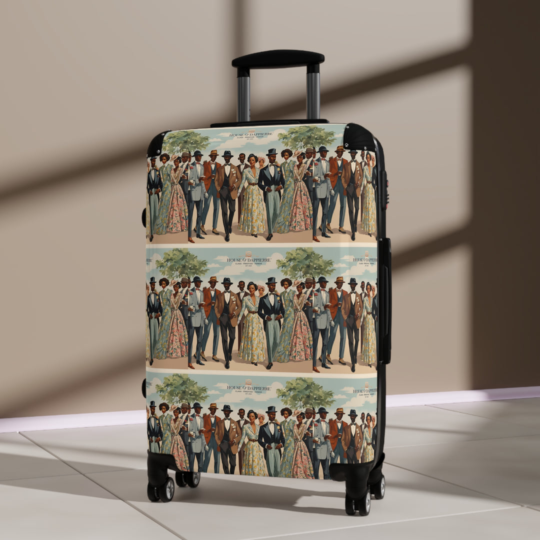 House of Dappierre EVERYDAY Collection Vintage-Inspired Travel Suitcase with Historical Design