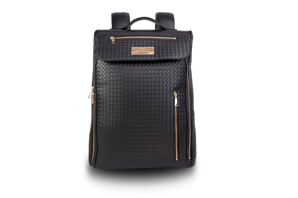 Black Travel Backpack | Large Travel Backpack | House of Dappierre