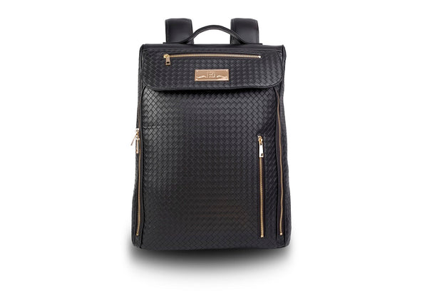 Black Travel Backpack | Large Travel Backpack | House of Dappierre