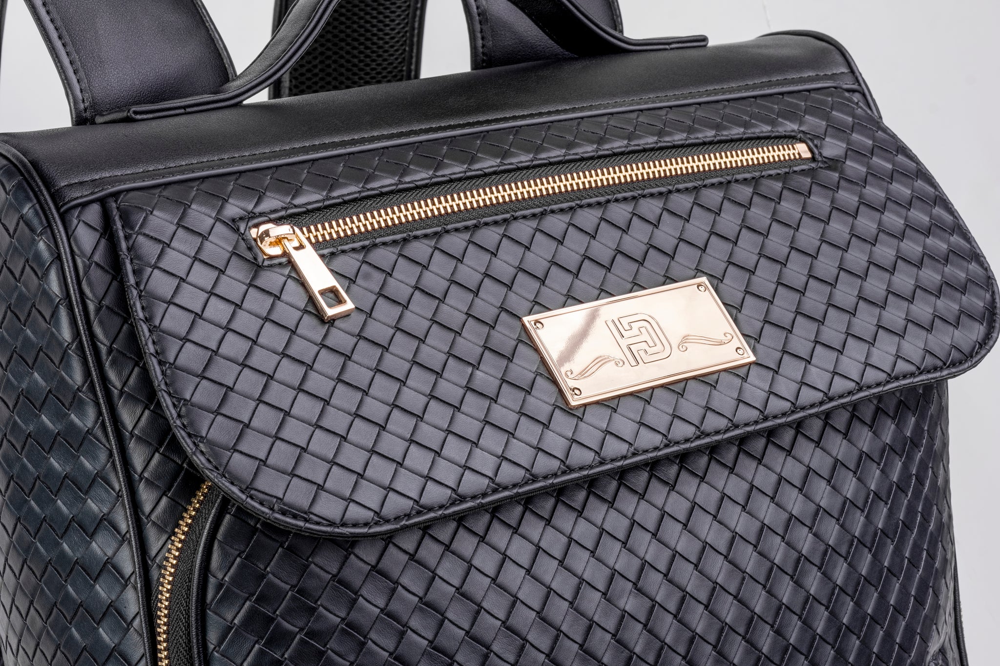 Black Travel Backpack | Large Travel Backpack | House of Dappierre