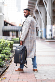 Black Travel Backpack | Large Travel Backpack | House of Dappierre