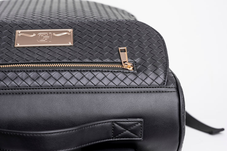Black Travel Backpack | Large Travel Backpack | House of Dappierre