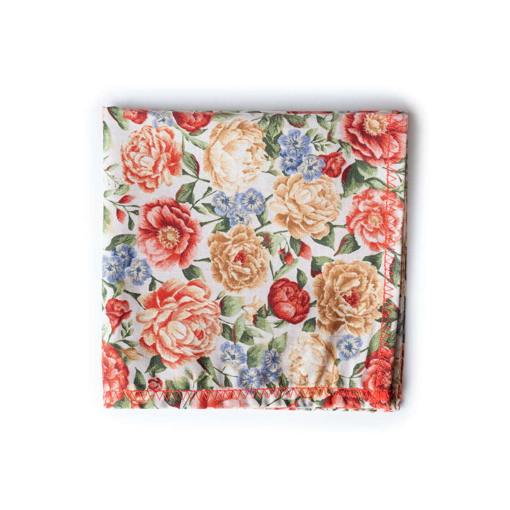 Flower Print Pocket Square | Cute Pocket Square | House of Dappierre