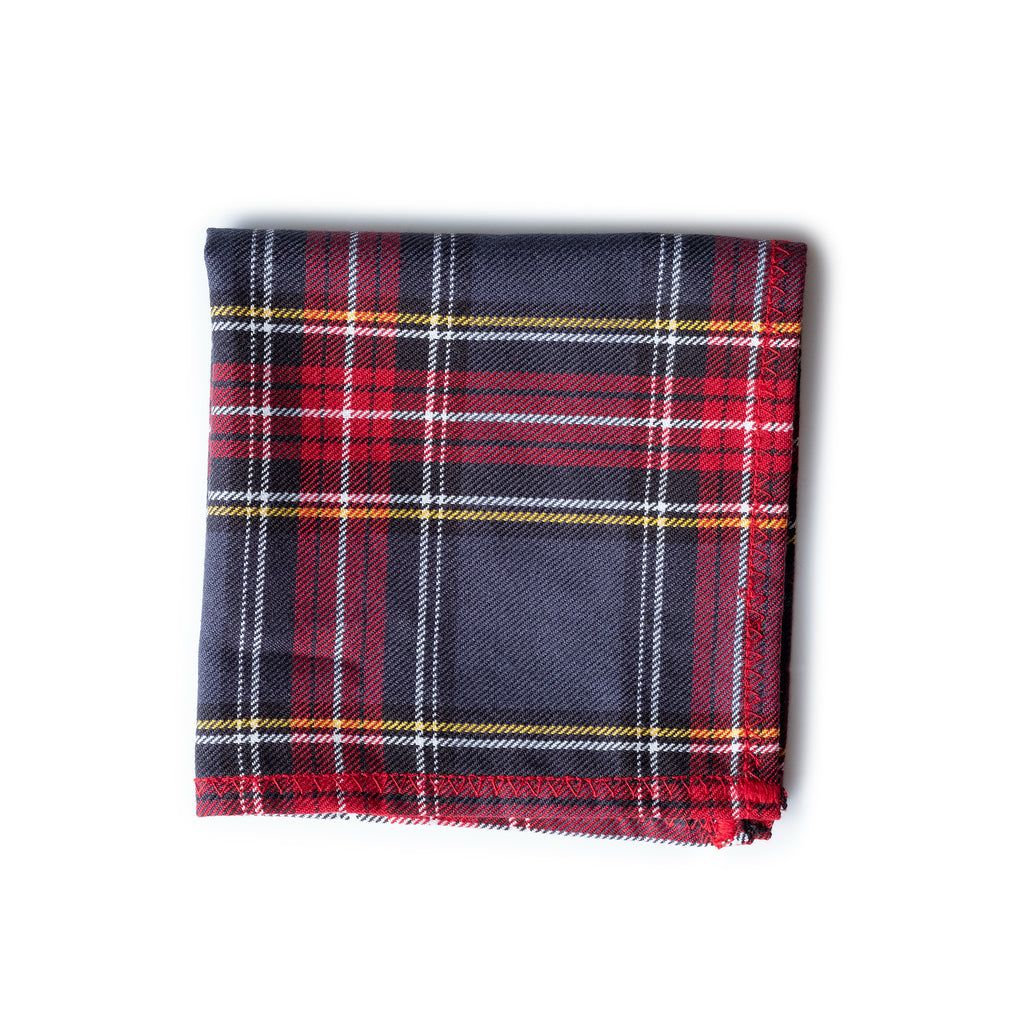 Madras Pocket Square | Checkered Pocket Square | House of Dappierre