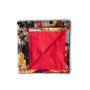 Geisha Pocket Square | Dark Geisha Pocket Square | House of Dappierre