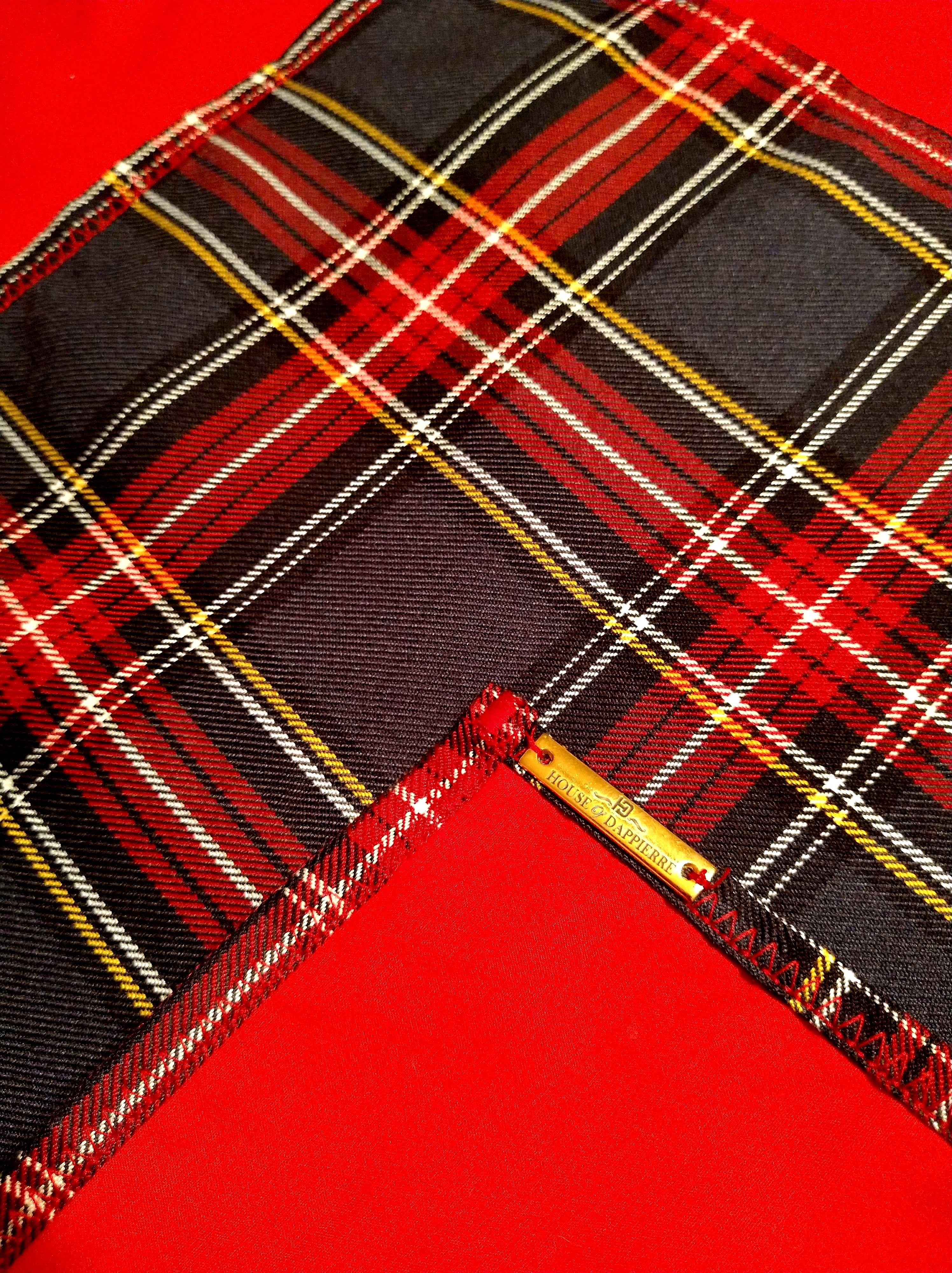Madras Pocket Square | Checkered Pocket Square | House of Dappierre